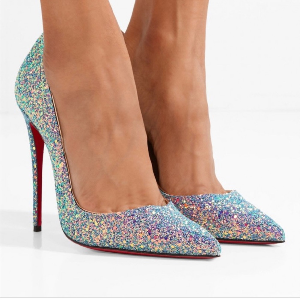 Christian Louboutin - So Kate 120 Glitter Dragonfly